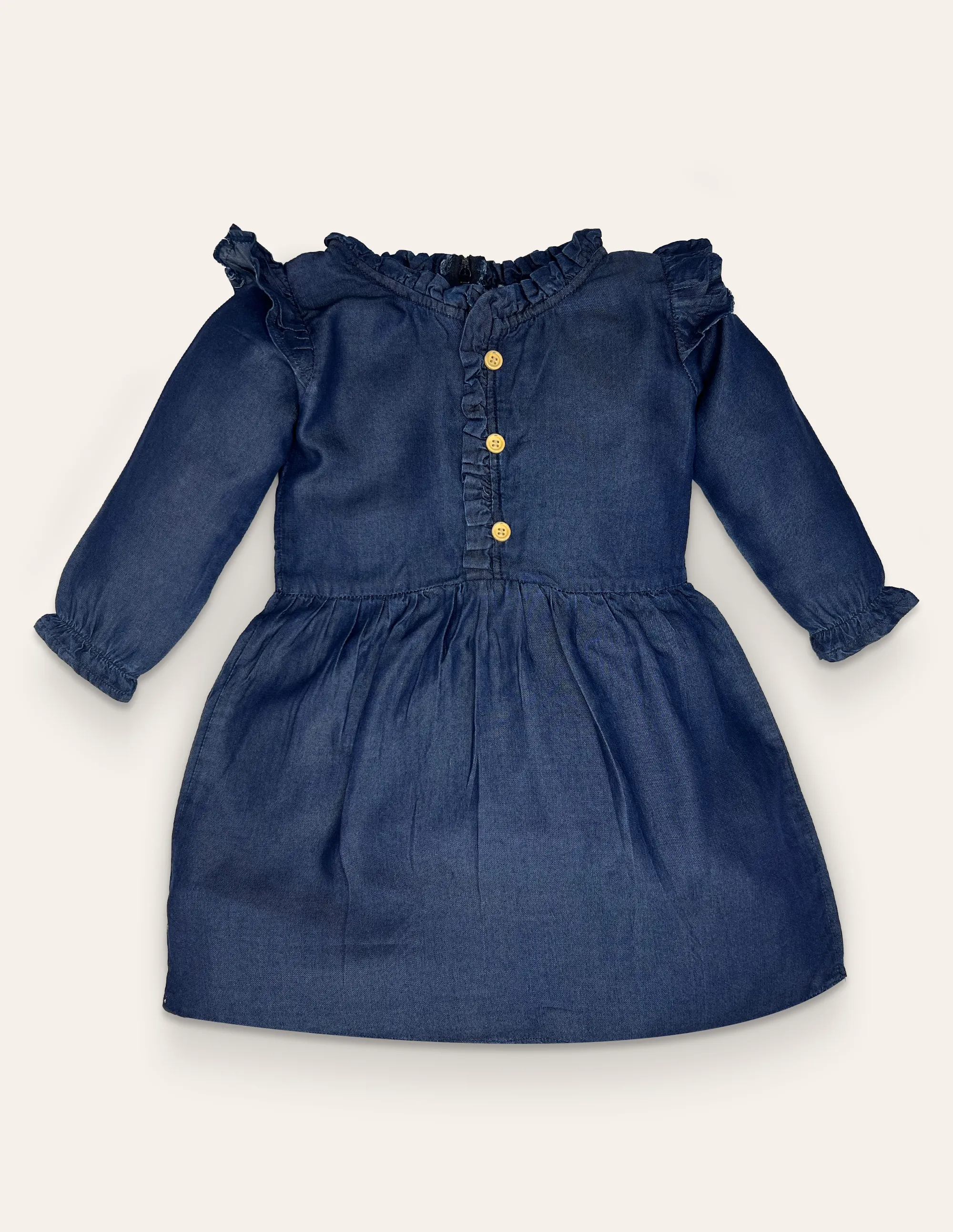 Dark Blue Denim Dress