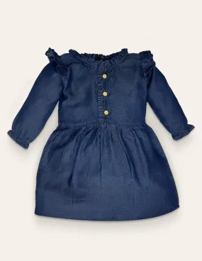 Dark Blue Denim Dress