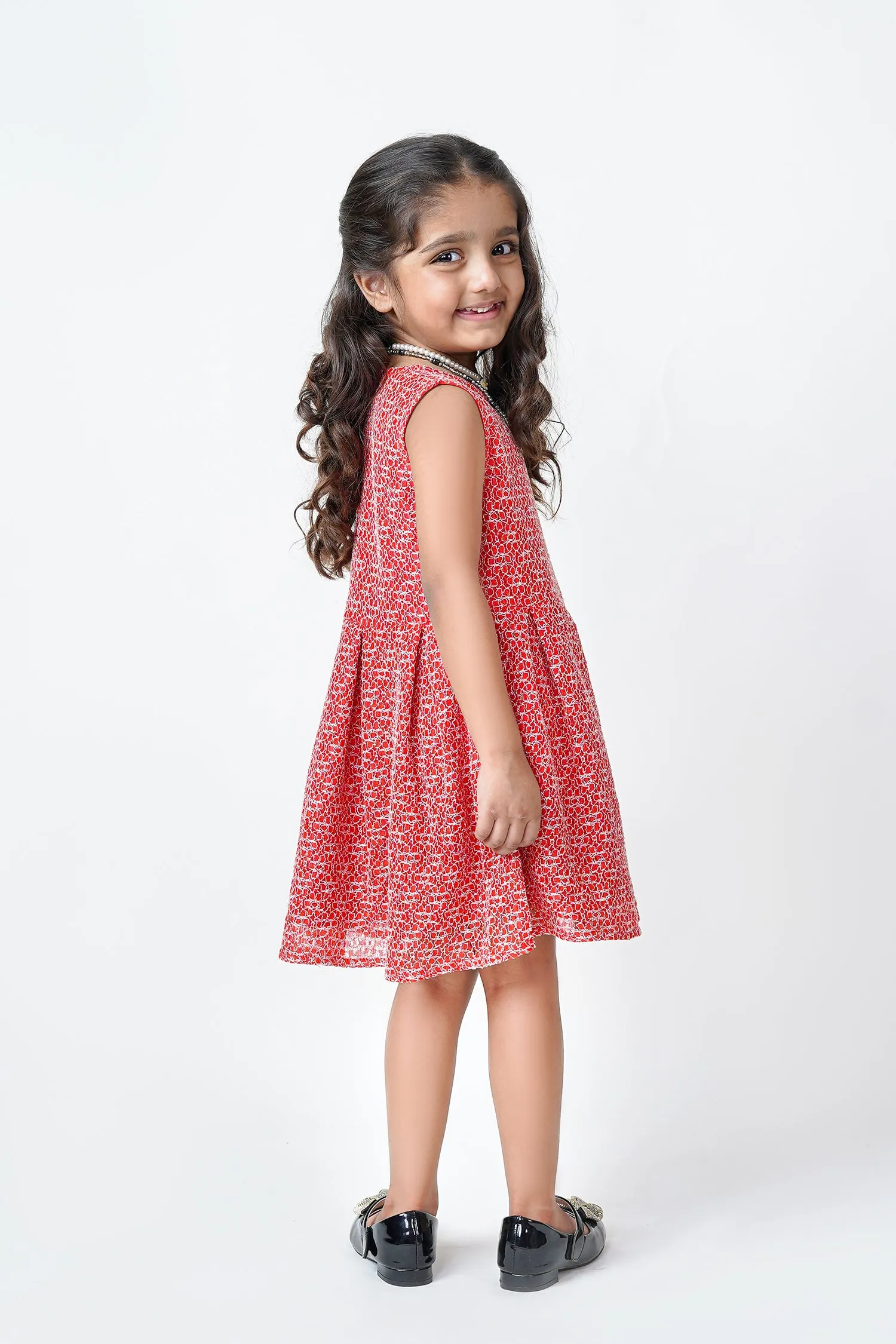 Pleated Frock For Girls
