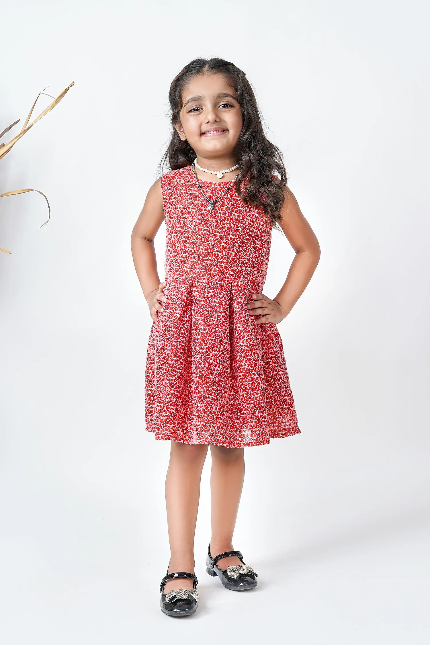 Pleated Frock For Girls
