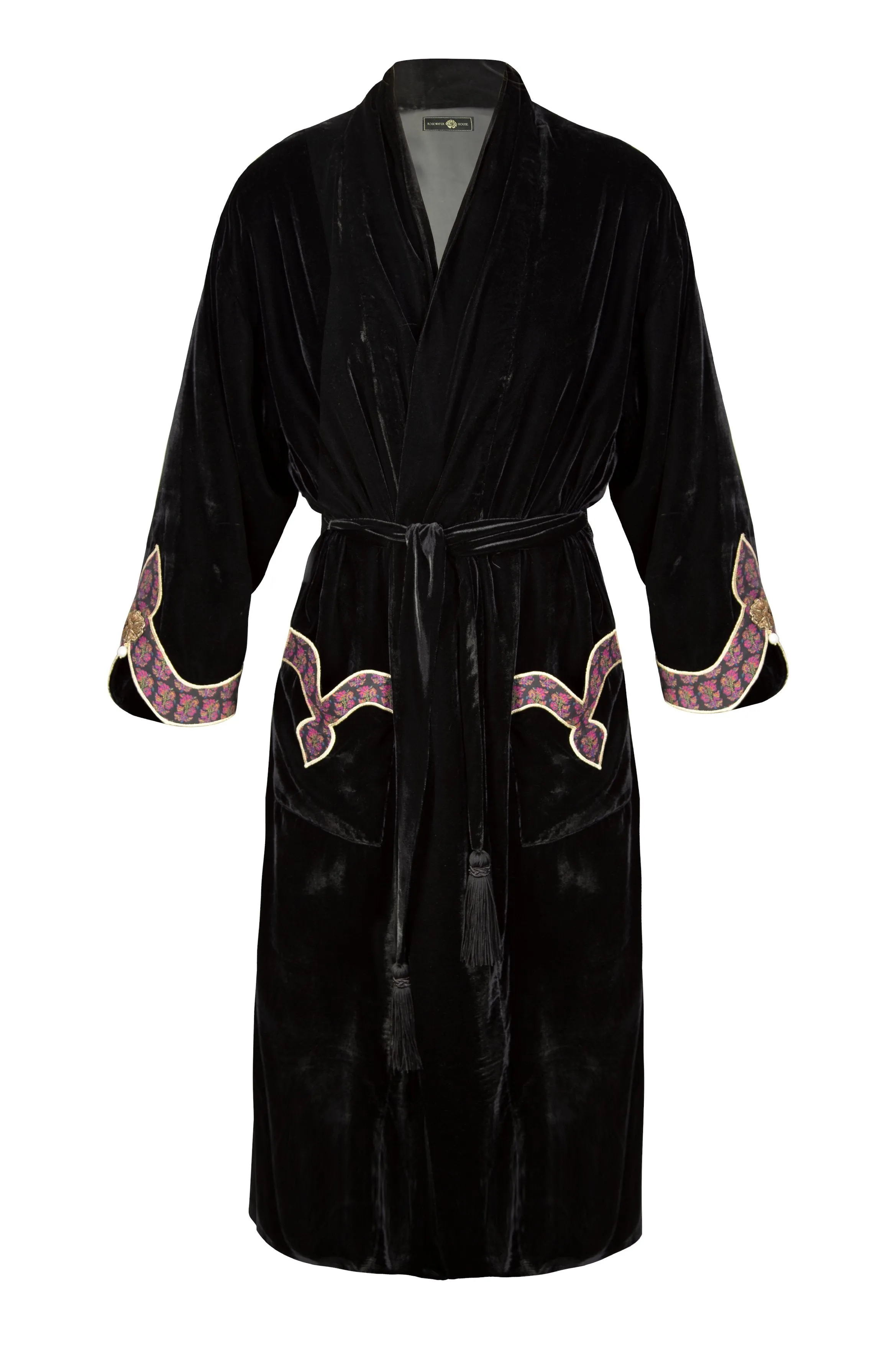 Termeh Robe - Black